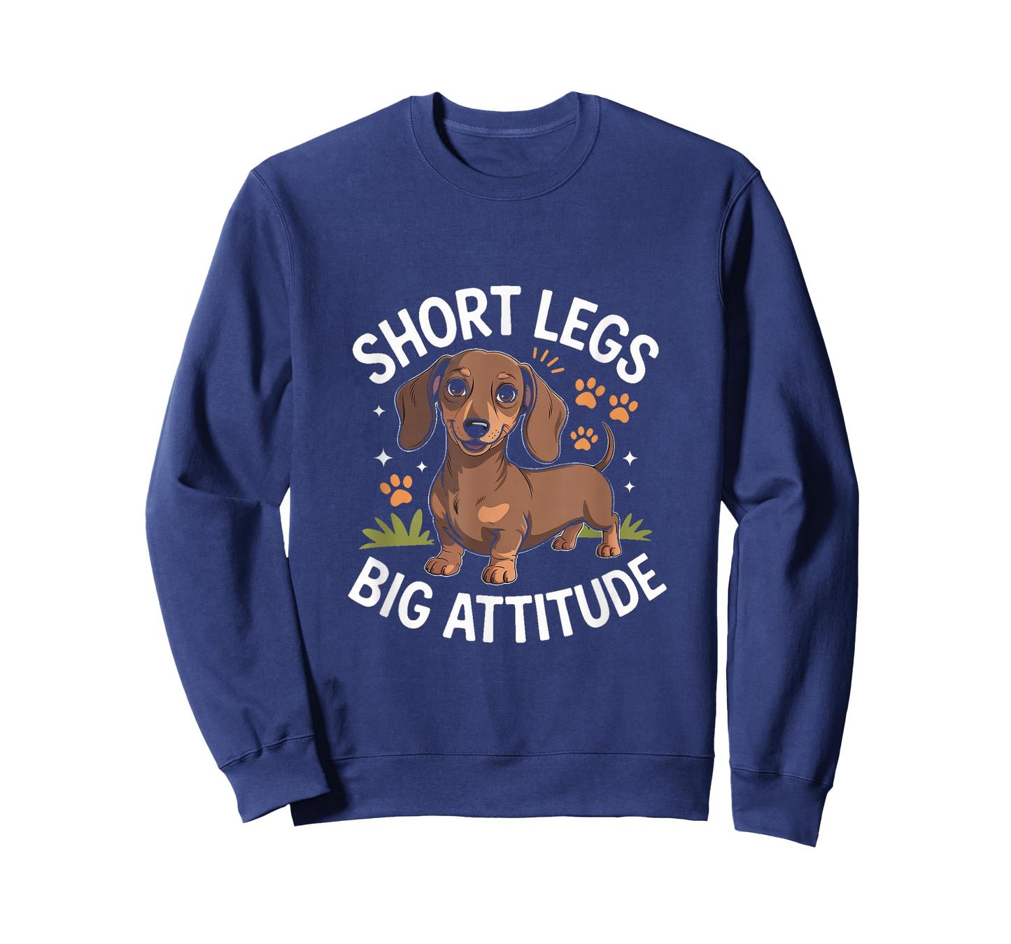 Short Legs Big Attitude Dachshund Funny Wiener Dog T-Shirt