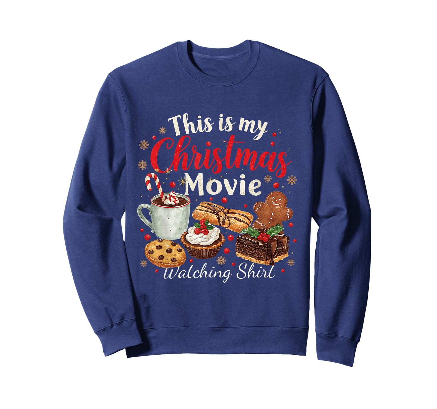This is My Christmas Movie Watching Design T-Shirt