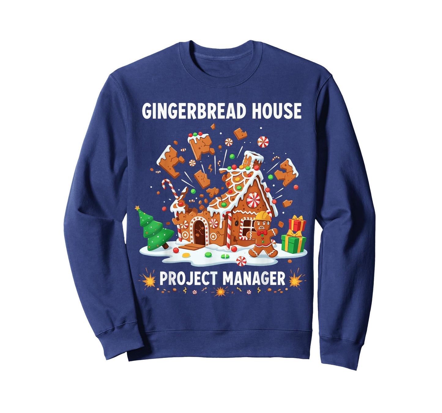 Gingerbread Man Costume, Gingerbread House Project Manager T-Shirt