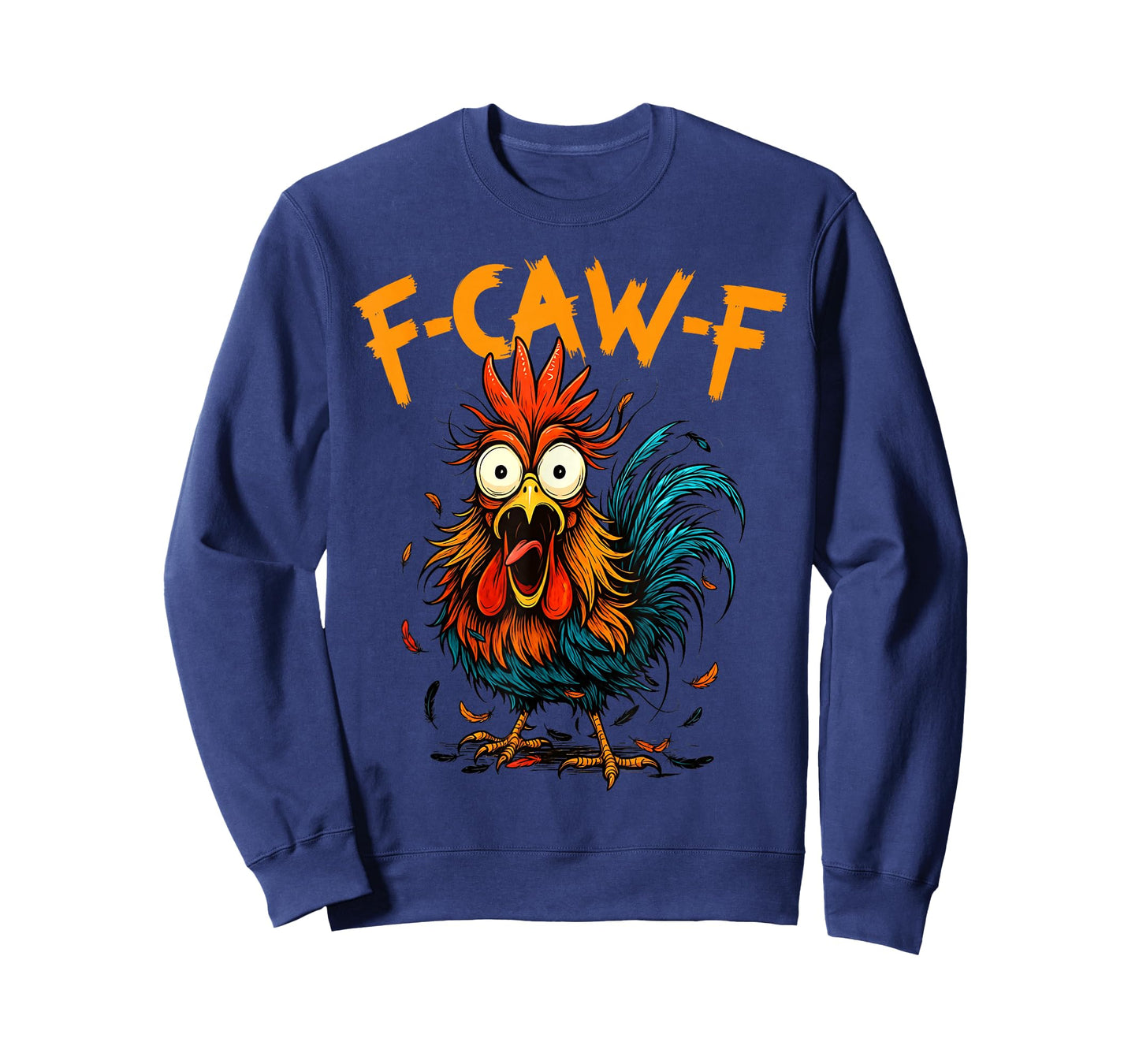 f-caw-f Chicken Fcawf Rooster Coffee Funny Office Coffee T-Shirt