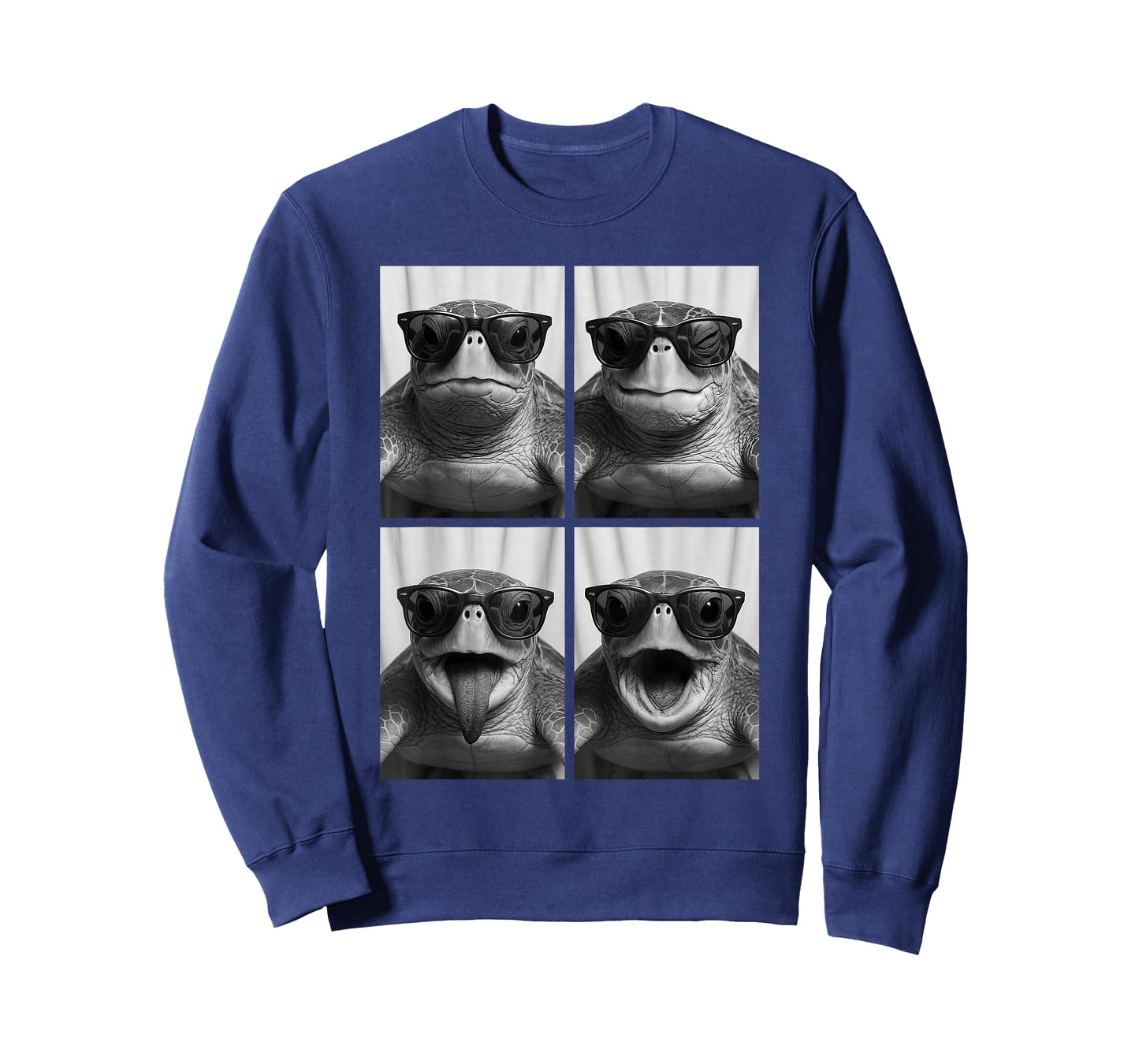Cool Sea Turtles Sunglasses Ocean Animal Meme Selfie Booth T-Shirt