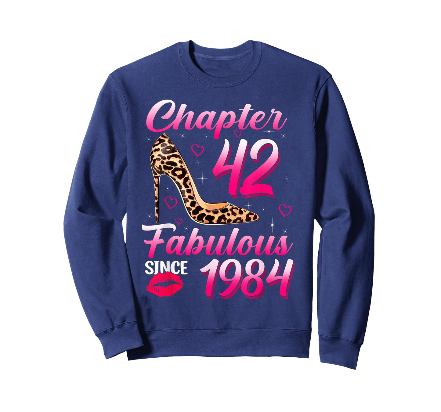 Chapter 42 Fabulous Since 1984 Leopard Queen Birthday T-Shirt