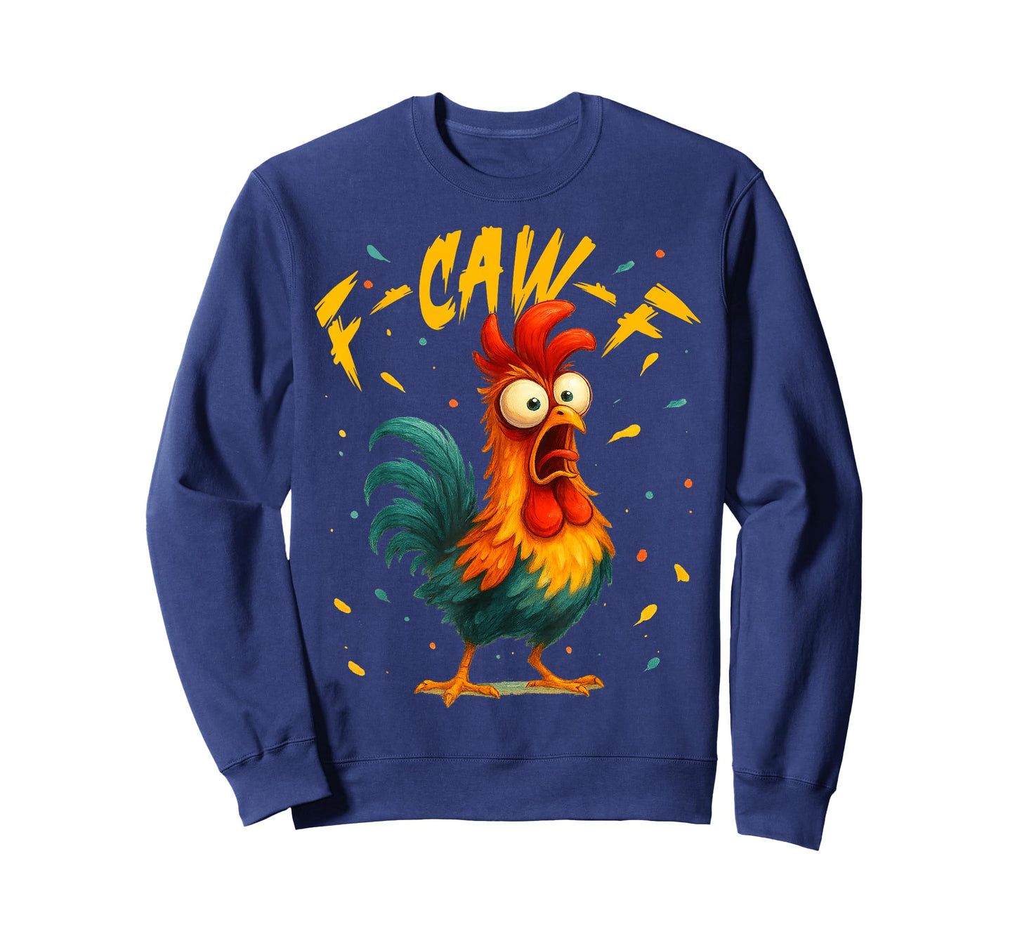 F Caw F Rooster Funny Bird Fcawf Chicken Whisperer Fawk Off T-Shirt
