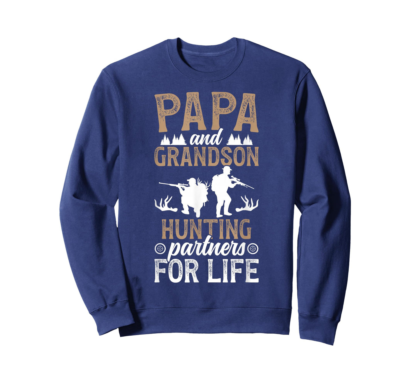 Grandpa Papa and Grandson Hunting Partners for Life T-Shirt