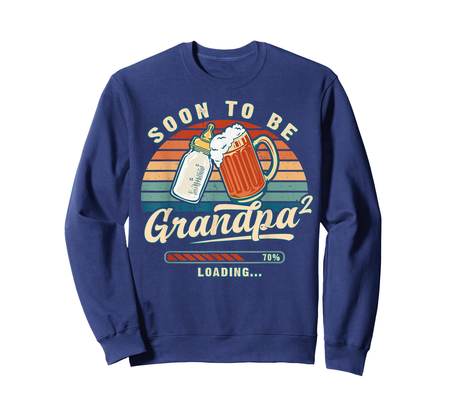 Soon to Be Grandpa 2 Loading Baby Reveal T-Shirt