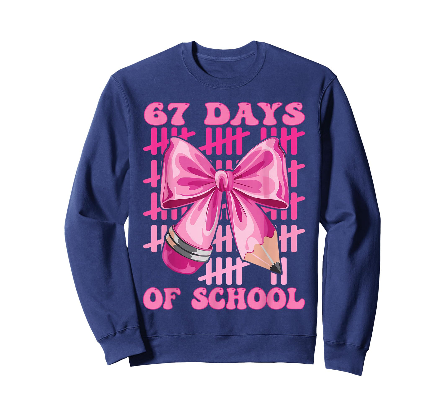 I Survived 67 Days of School Cool Teacher Design T-Shirt