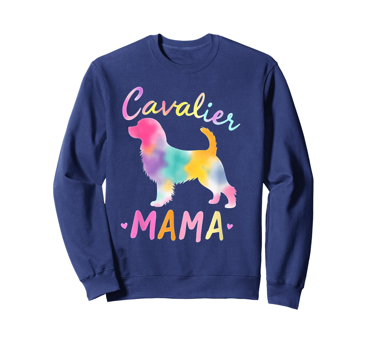 Cavalier King Charles Spaniel Mama Color Charles Spaniel Mom T-Shirt