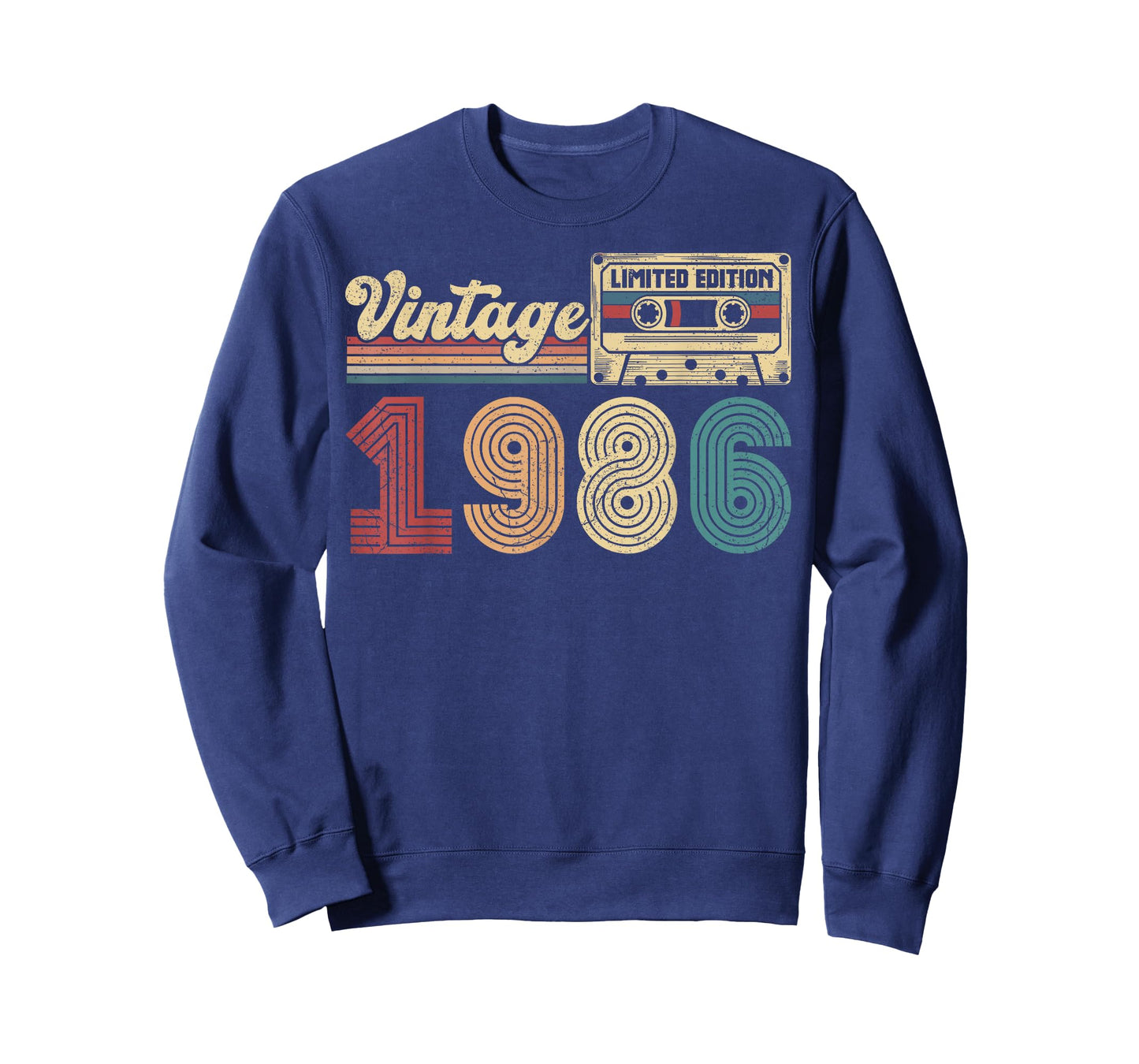40 Year Old Vintage 1986 40th Birthday Cassette Tape T-Shirt