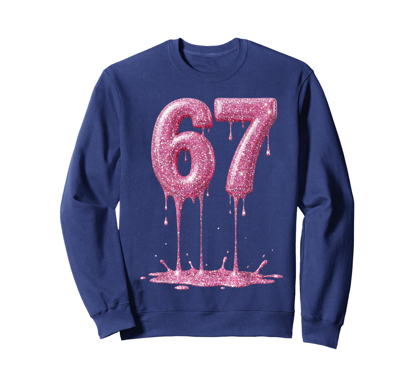 67 Dripping Girls Toddler Youth Kids 6 7 Funny Meme 6-7 T-Shirt