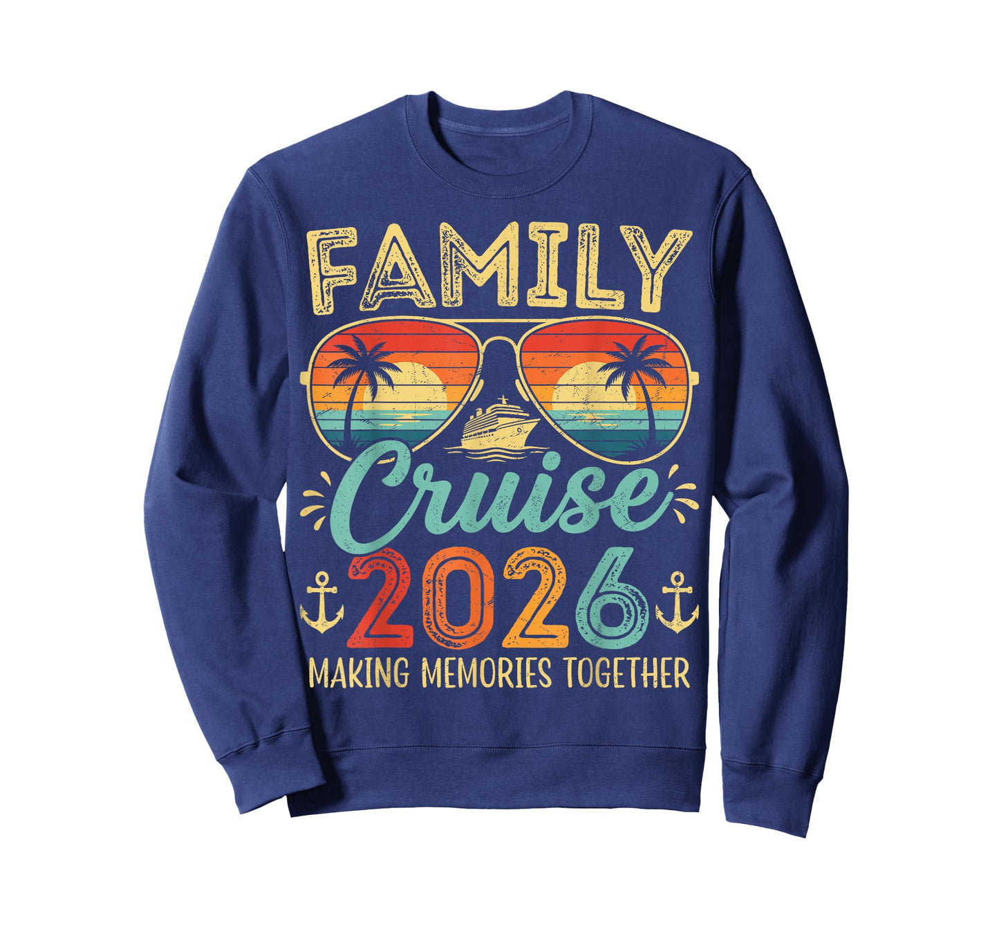 Family Cruise 2026 Summer Vacation Matching Family Cruise T-Shirt