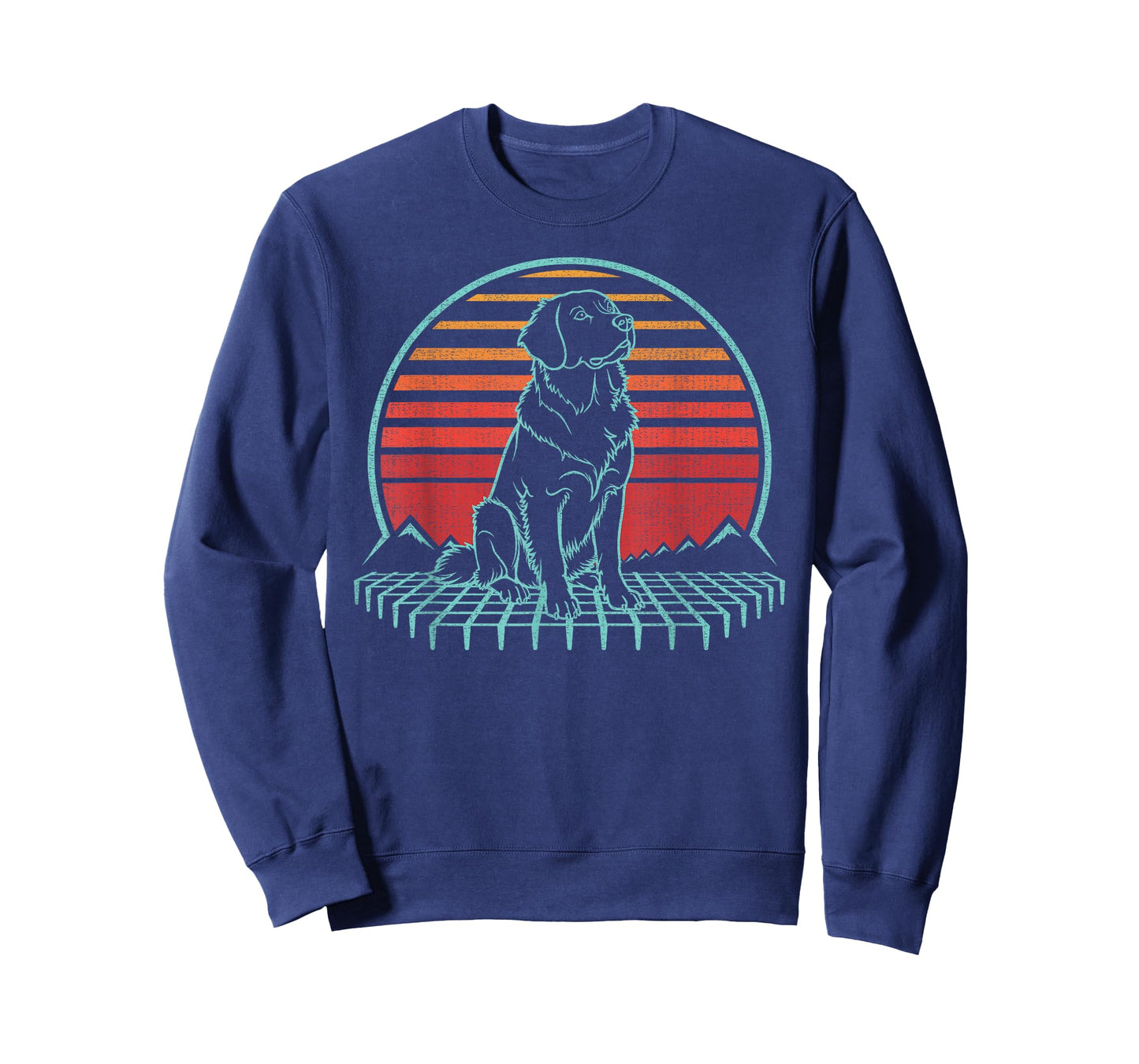 Great Pyrenees Lover Dog Owner Retro Vintage 80s T-Shirt