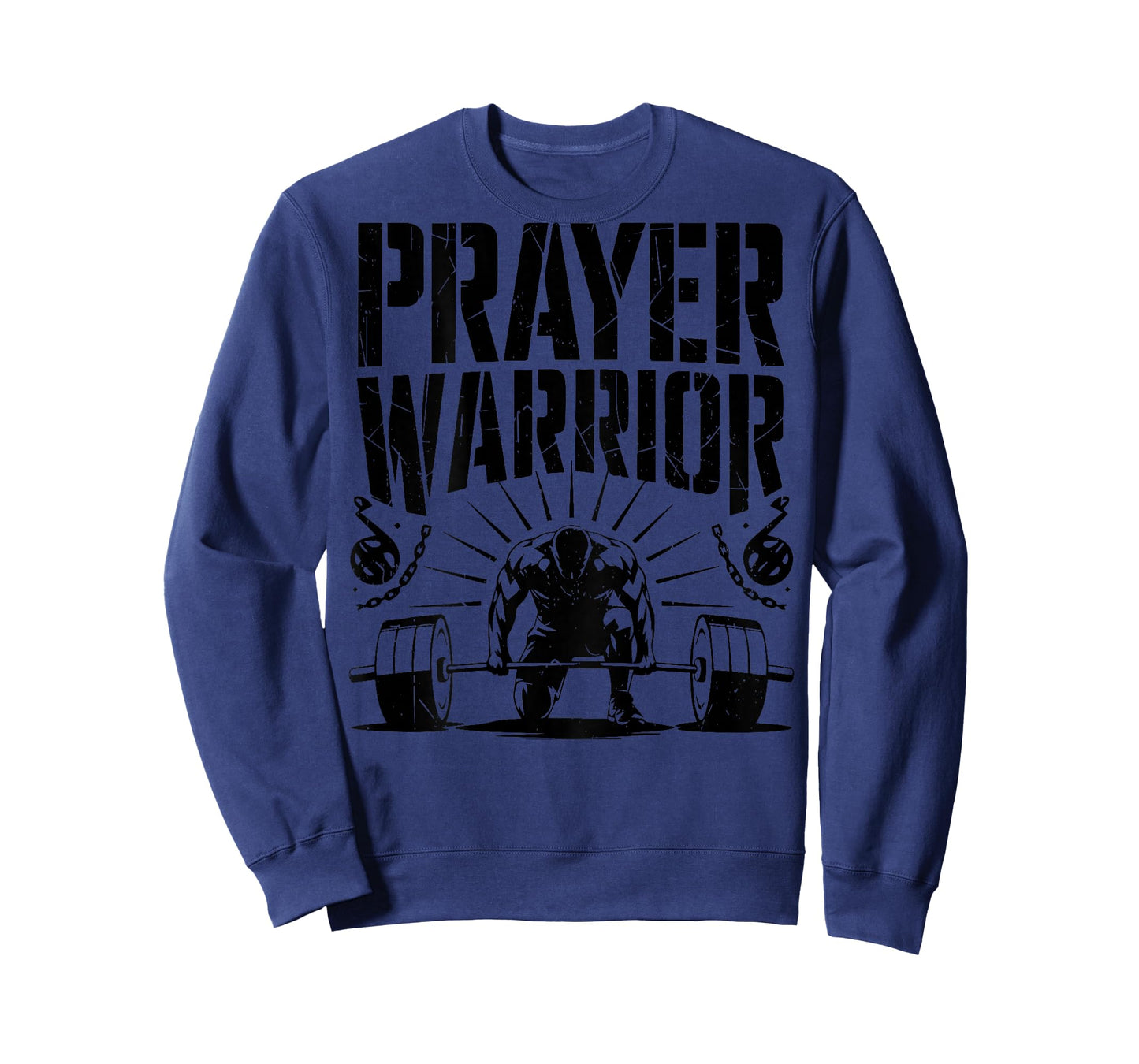 Men's Christian Workout Prayer Warrior Jesus Christ Lord Gym T-Shirt