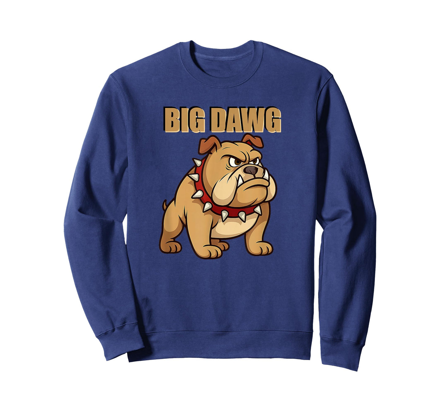 Mens Big DAWG Graphic Design, Featuring Cartoon Bulldog T-Shirt