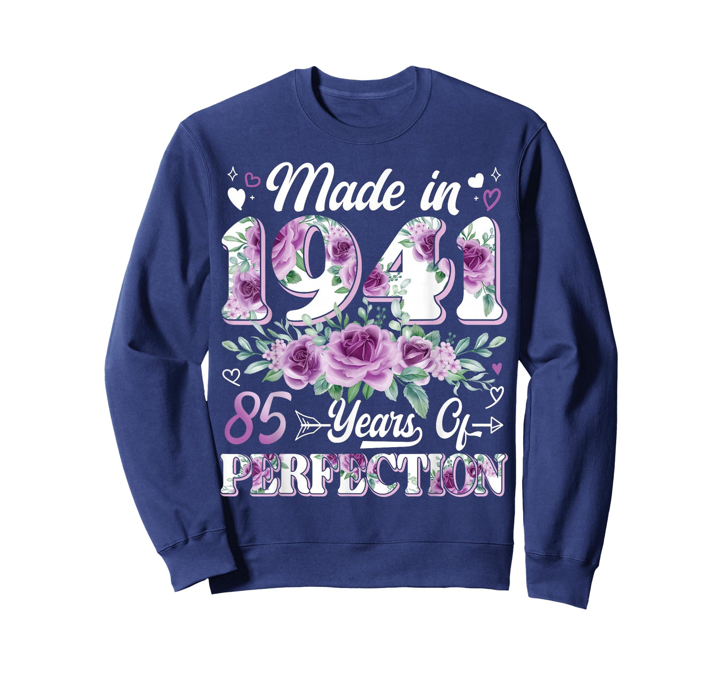 85 Year Old Made in 1941 Floral 85th Birthday Women T-Shirt