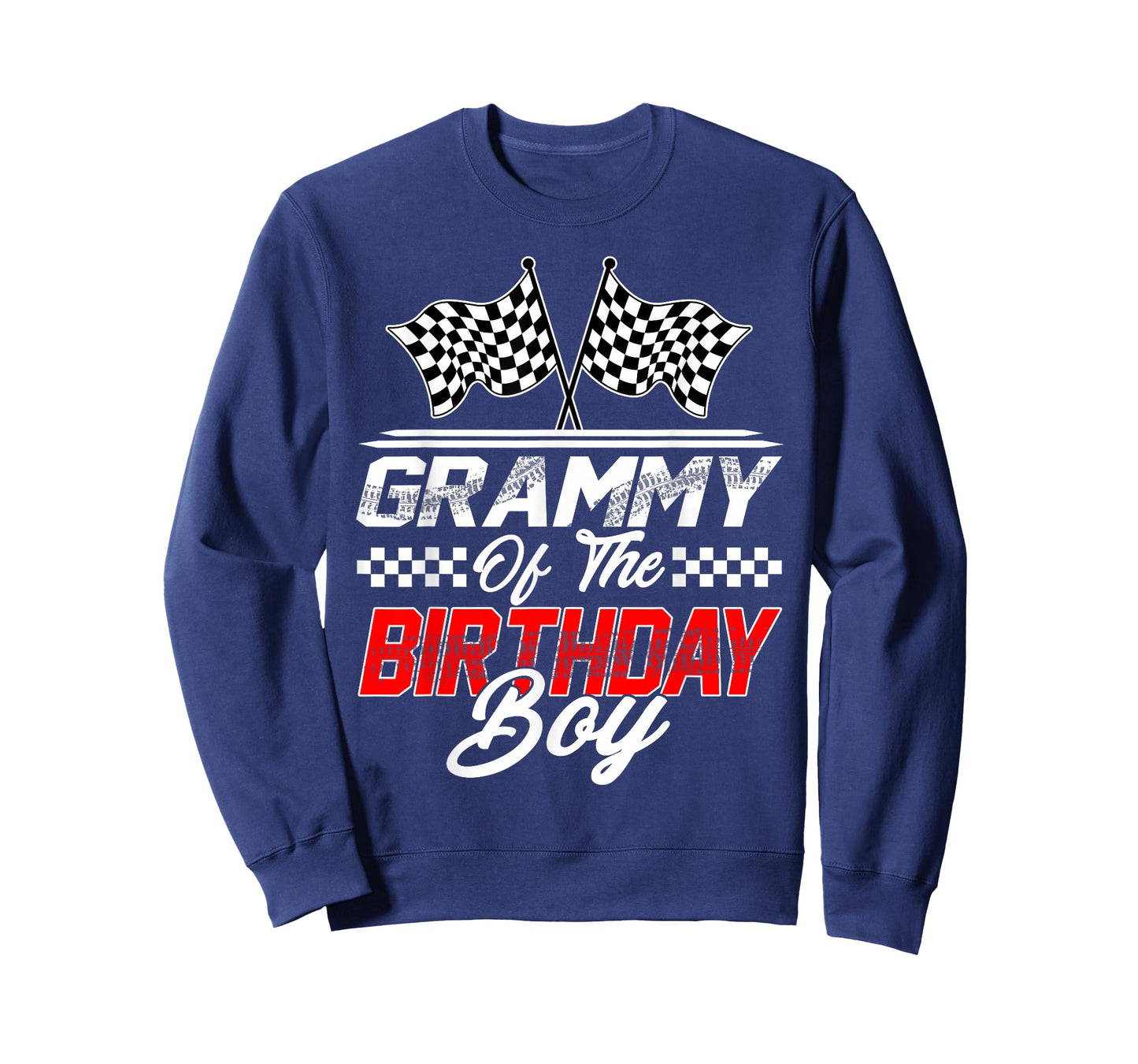Race Car Grammy of The Birthday Boy Racing Family T-Shirt
