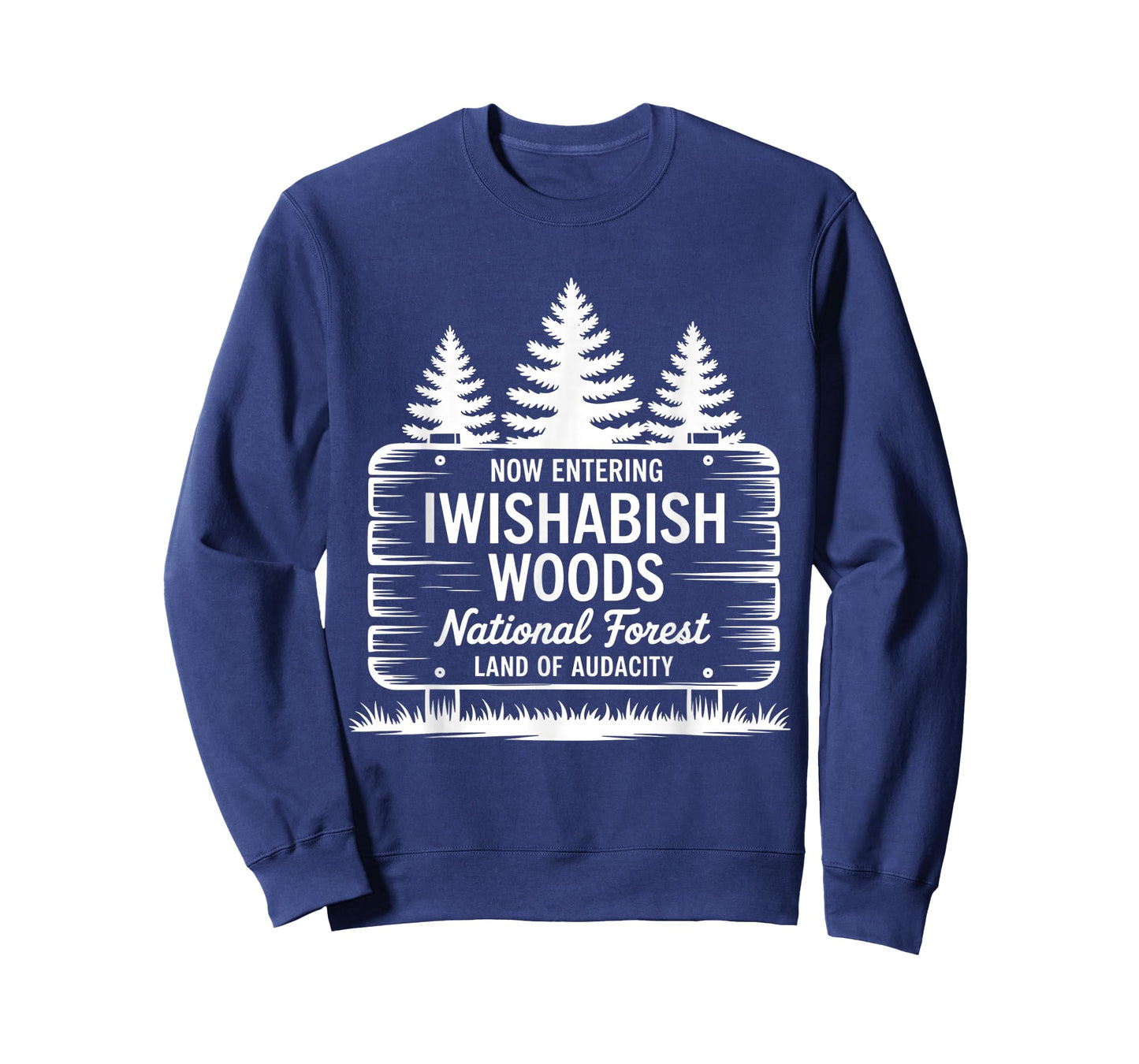 Now Entering Iwishabish Woods National Forest Land Audacity T-Shirt
