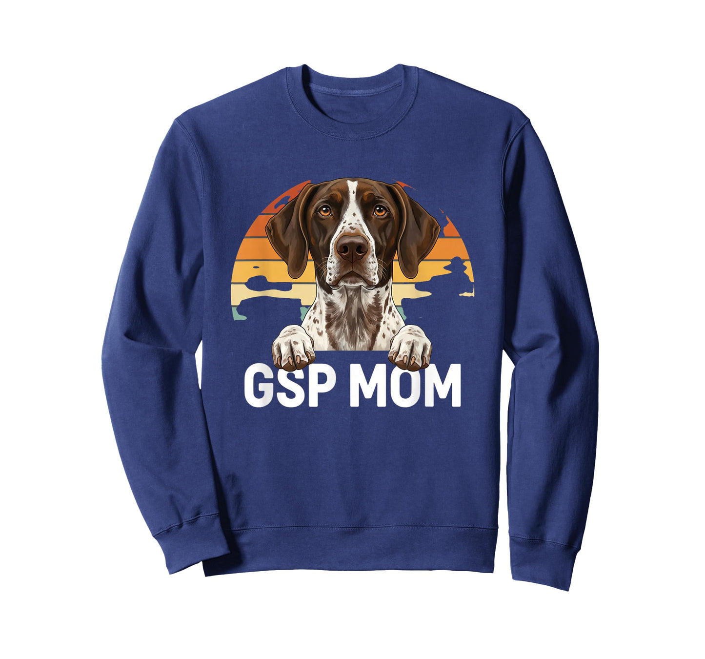 Dog GSP Mom, German Shorthaired Pointer Mom for Hunting Dog T-Shirt
