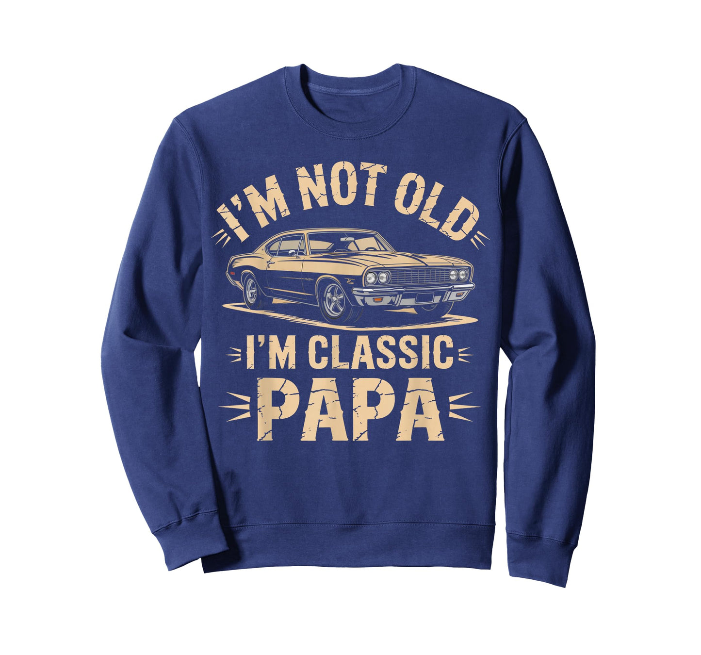 I'm Not Old I’m Classic Papa Retro Car Lover T-Shirt