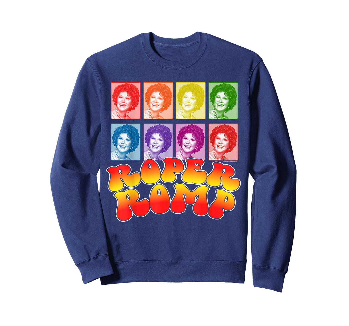 Roper Romp! Funny Mrs Roper Three's Company Pop Art Retro T-Shirt