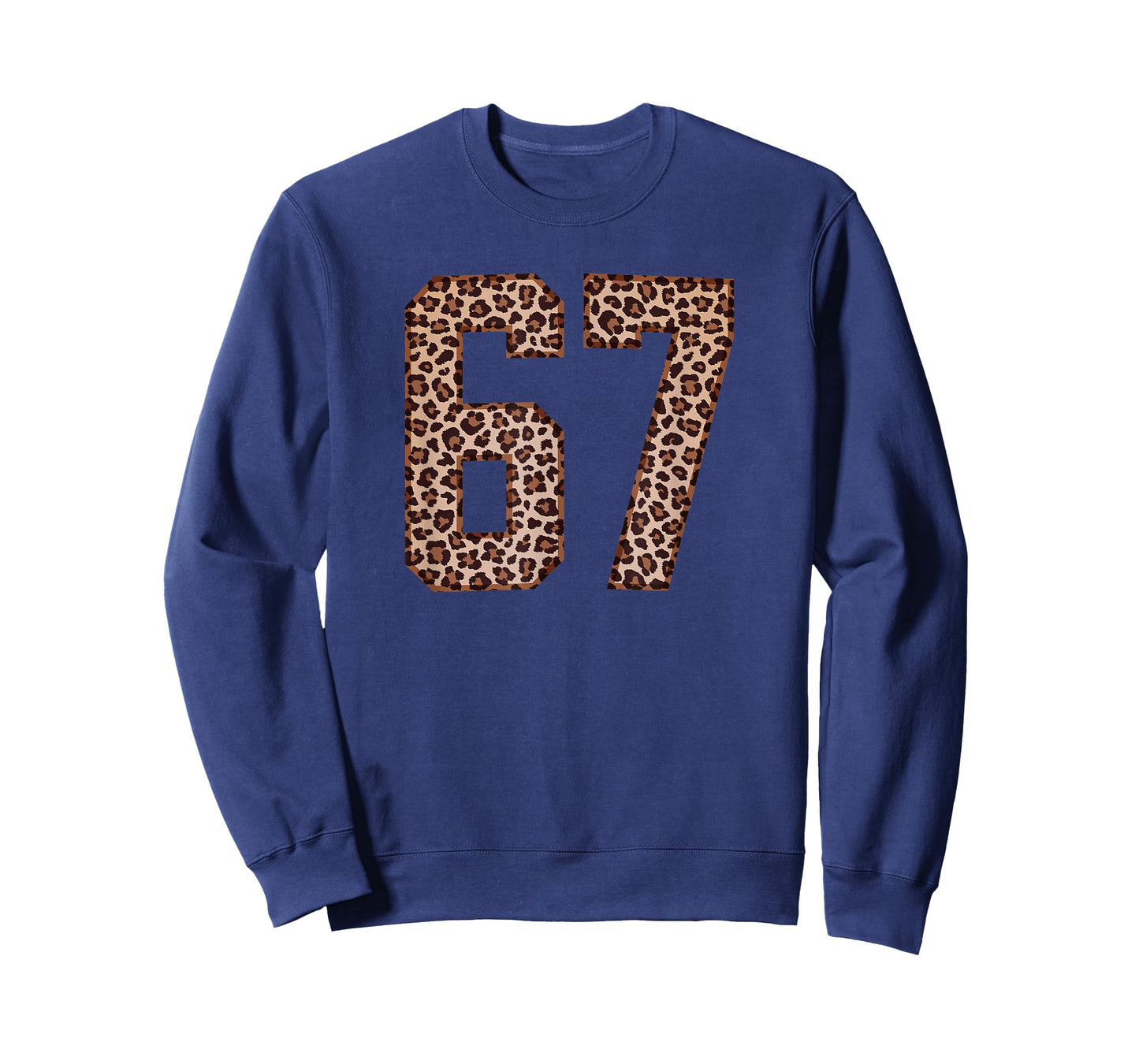 Cute 67 Leopard Print 6 7 Six Seven T-Shirt