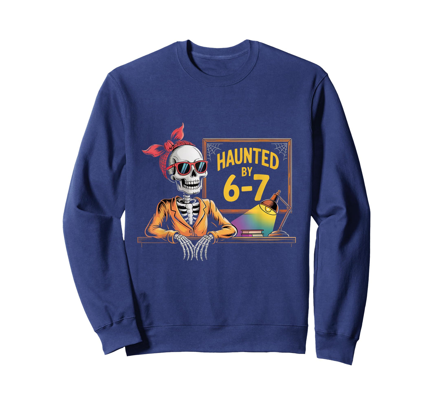 Haunted by 6-7 Funny Teacher Halloween 67 T-Shirt