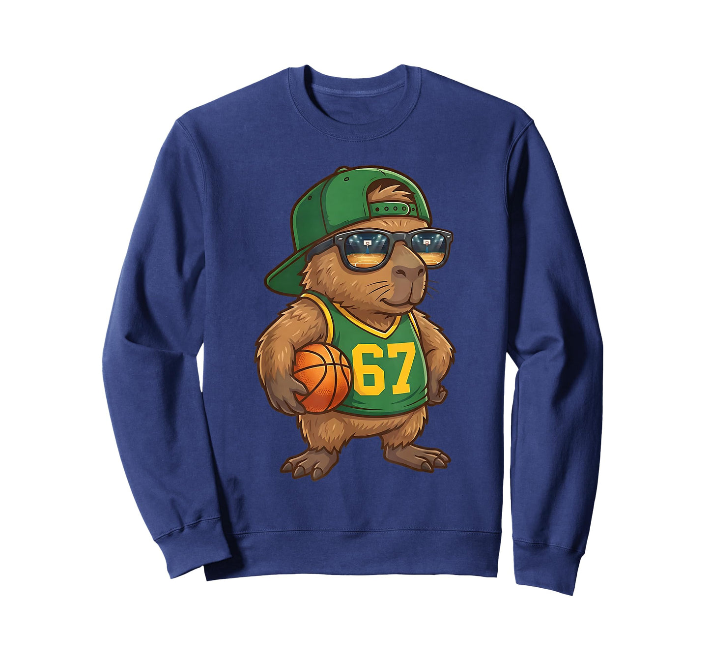 Capybara Basketball 67 Gen Alpha Slang Sports Men Boys Kids T-Shirt