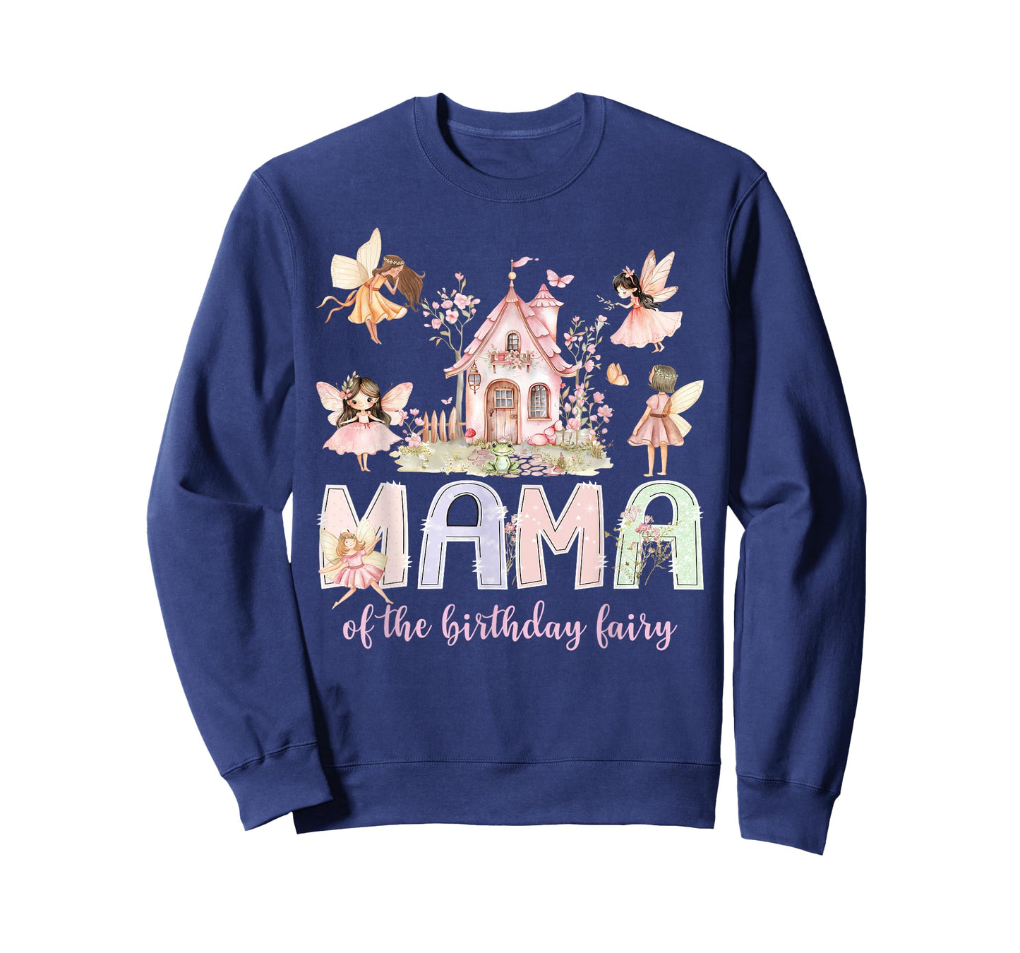 Mama of The Birthday Fairy Girl Magical Family Matching T-Shirt