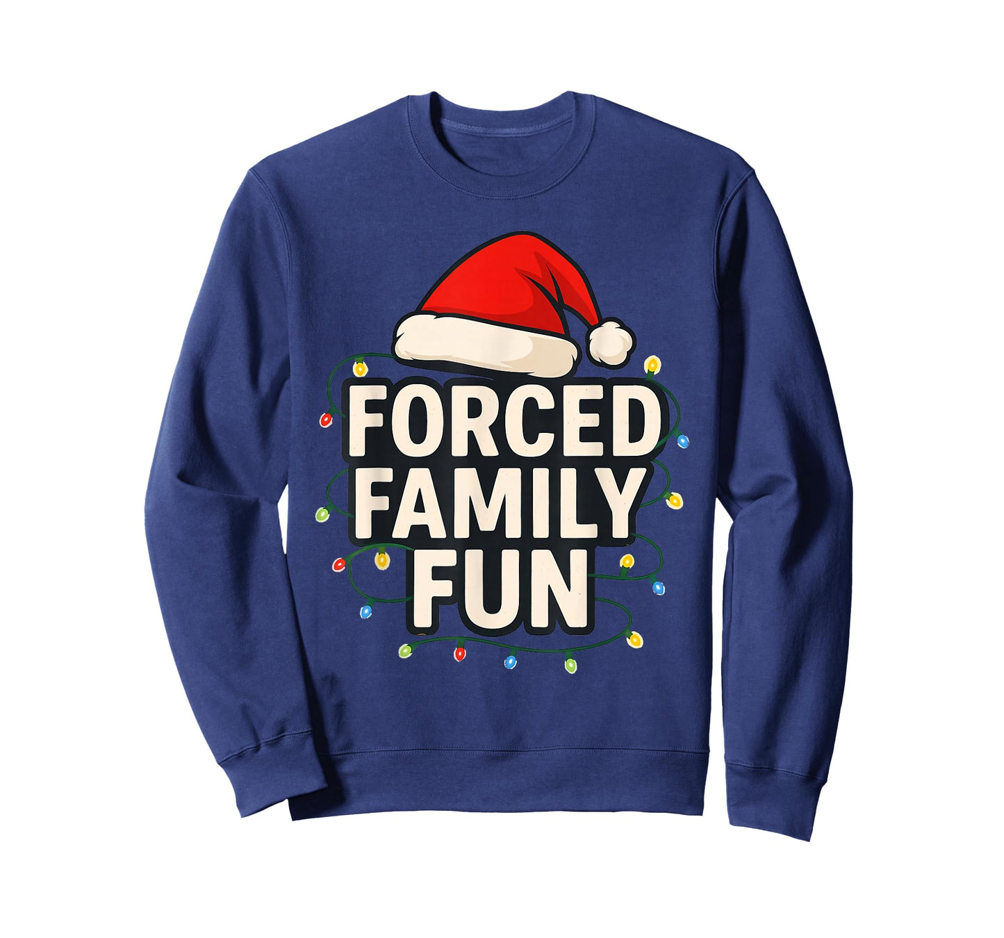 Forced Family Fun Men Women Kids Christmas Pajamas T-Shirt