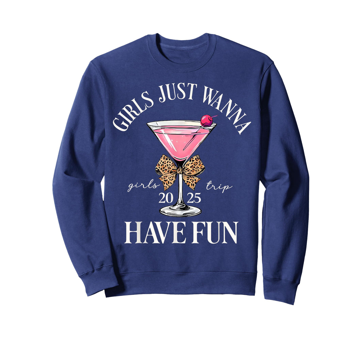 Girl's Trip 2025 Drinking Party Girls Just Wanna Have Fun T-Shirt