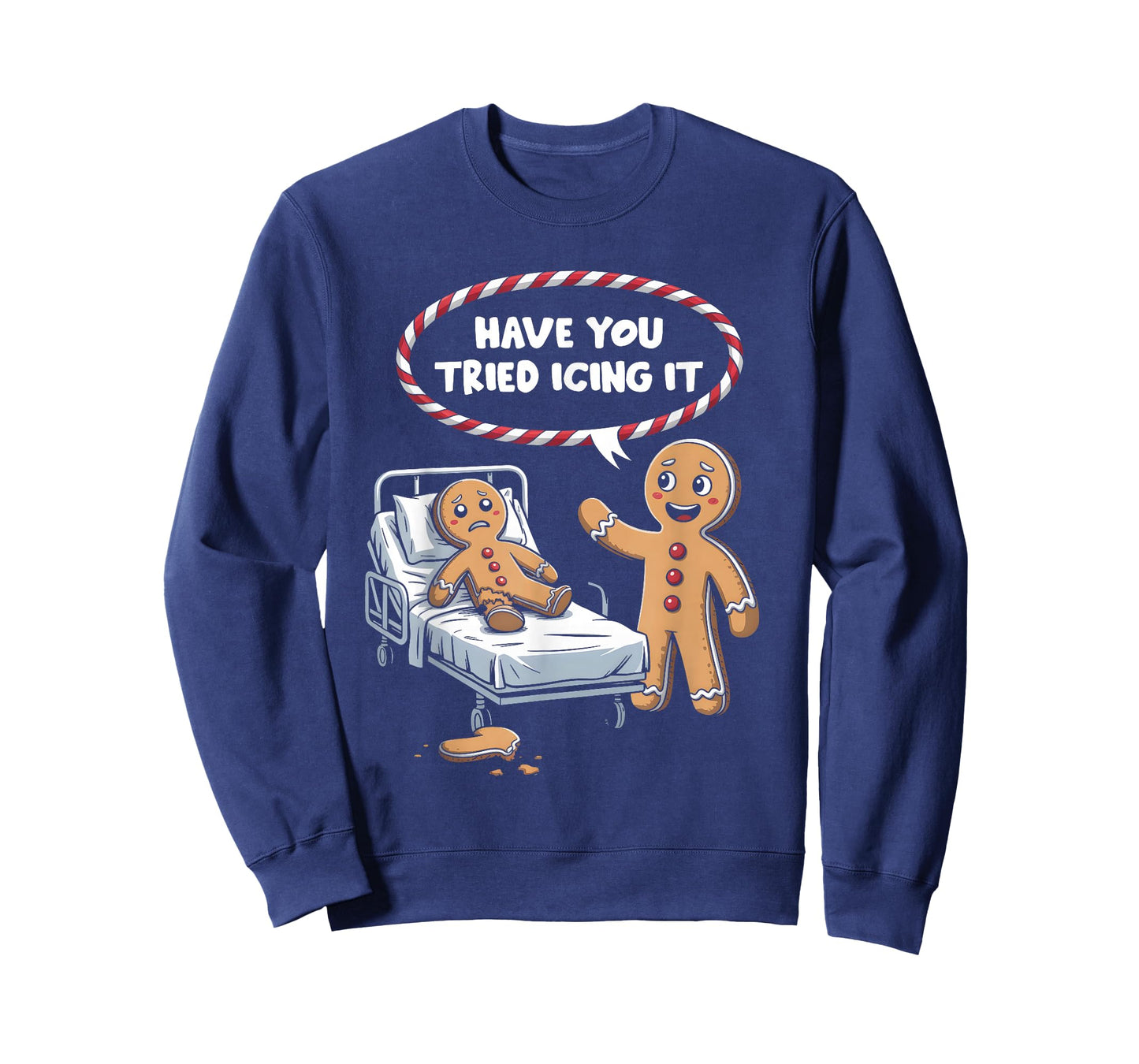 Have You Tried Icing It Gingerbread Christmas Nurse Hospital T-Shirt