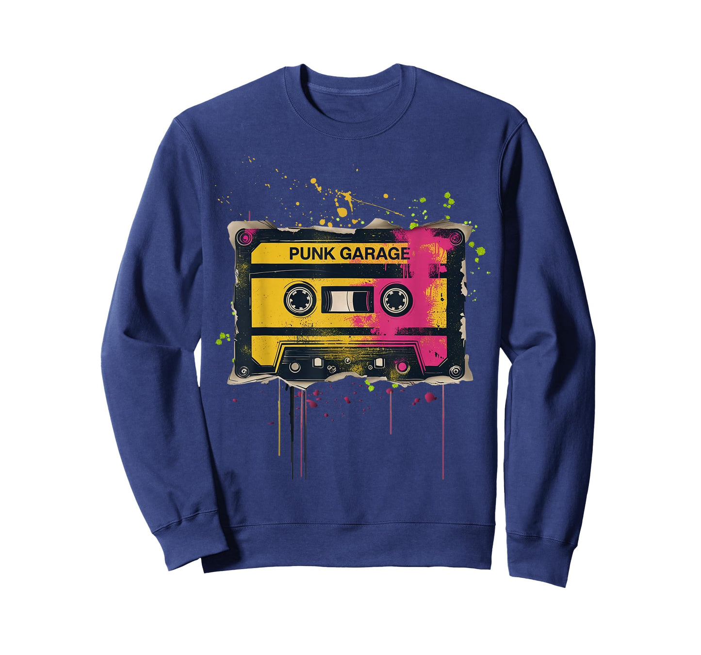 Punk Garage Retro Cassette Graffiti T-Shirt
