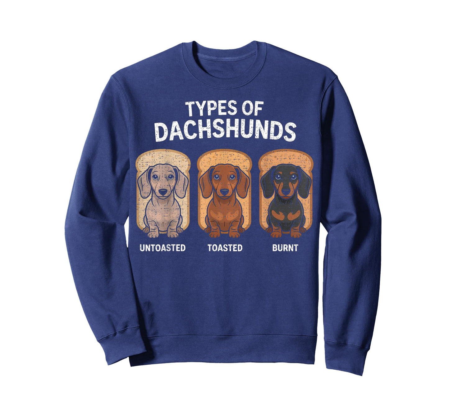 Types of Dachshund Funny Wiener Sausage Dog Lover T-Shirt