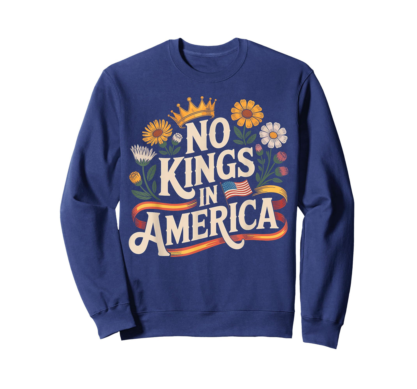No King in America Liberty Statement Graphic T-Shirt