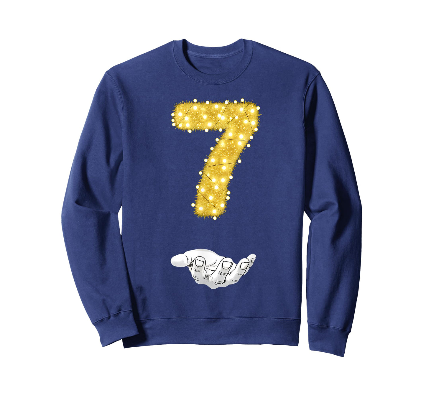 Funny Xmas 6-7 Funny 6 7 Christmas Matching 7 Boys Girls T-Shirt