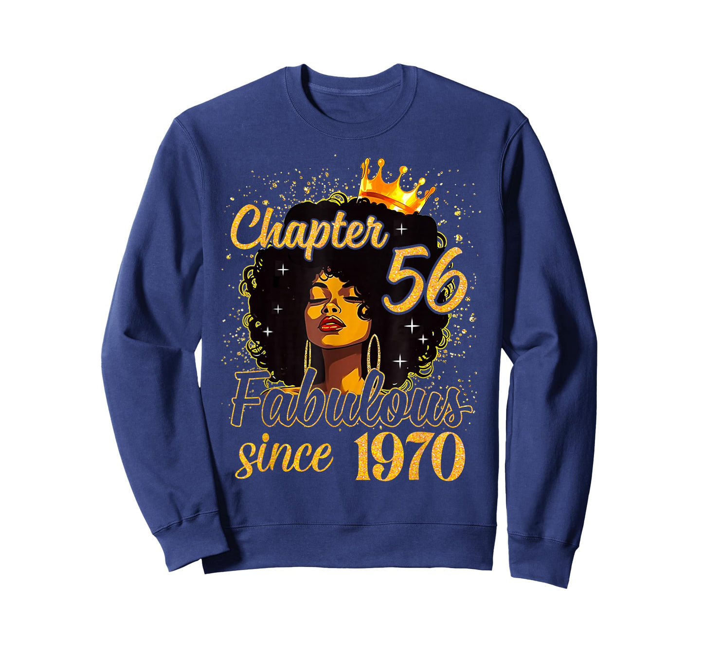 Chapter 56 Fabulous Since 1970 Birthday Women Melanin T-Shirt