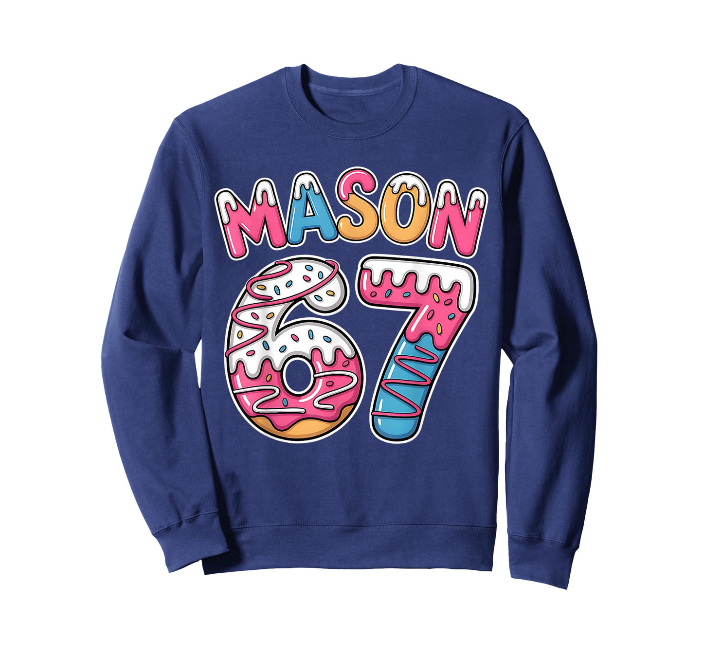 Mason 67 Meme Loves Ice Cream Drip Sport Six Seven T-Shirt