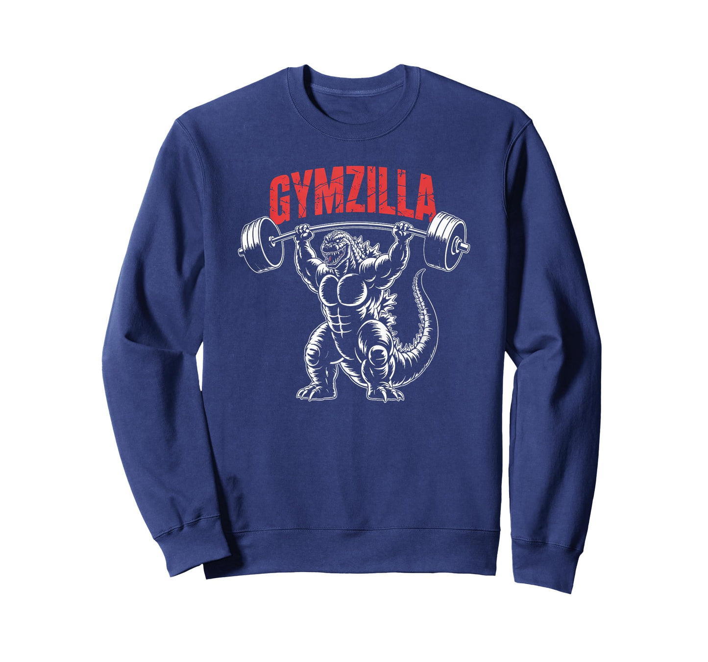 Gymzilla Giant Lizard Lifter - Gym Fitness Graphic T-Shirt