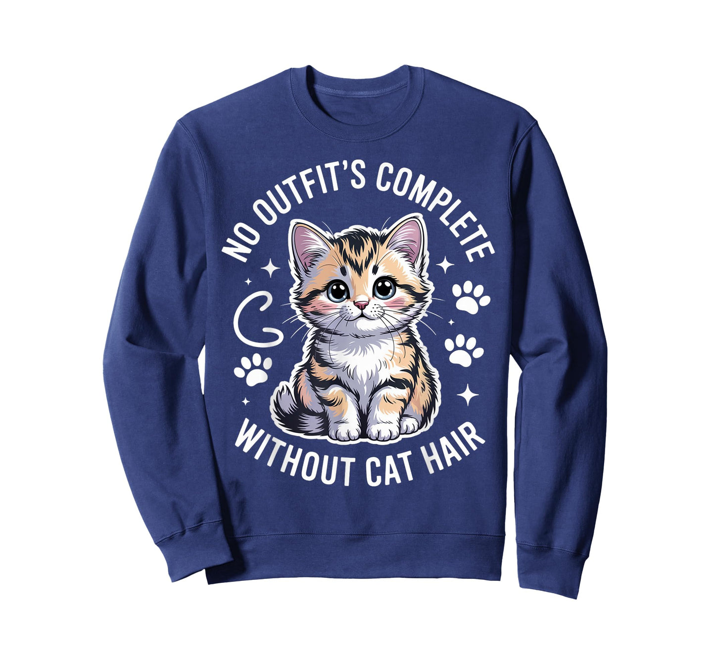 No Outfit's Complete Without Cat Hair Tabby Cat T-Shirt