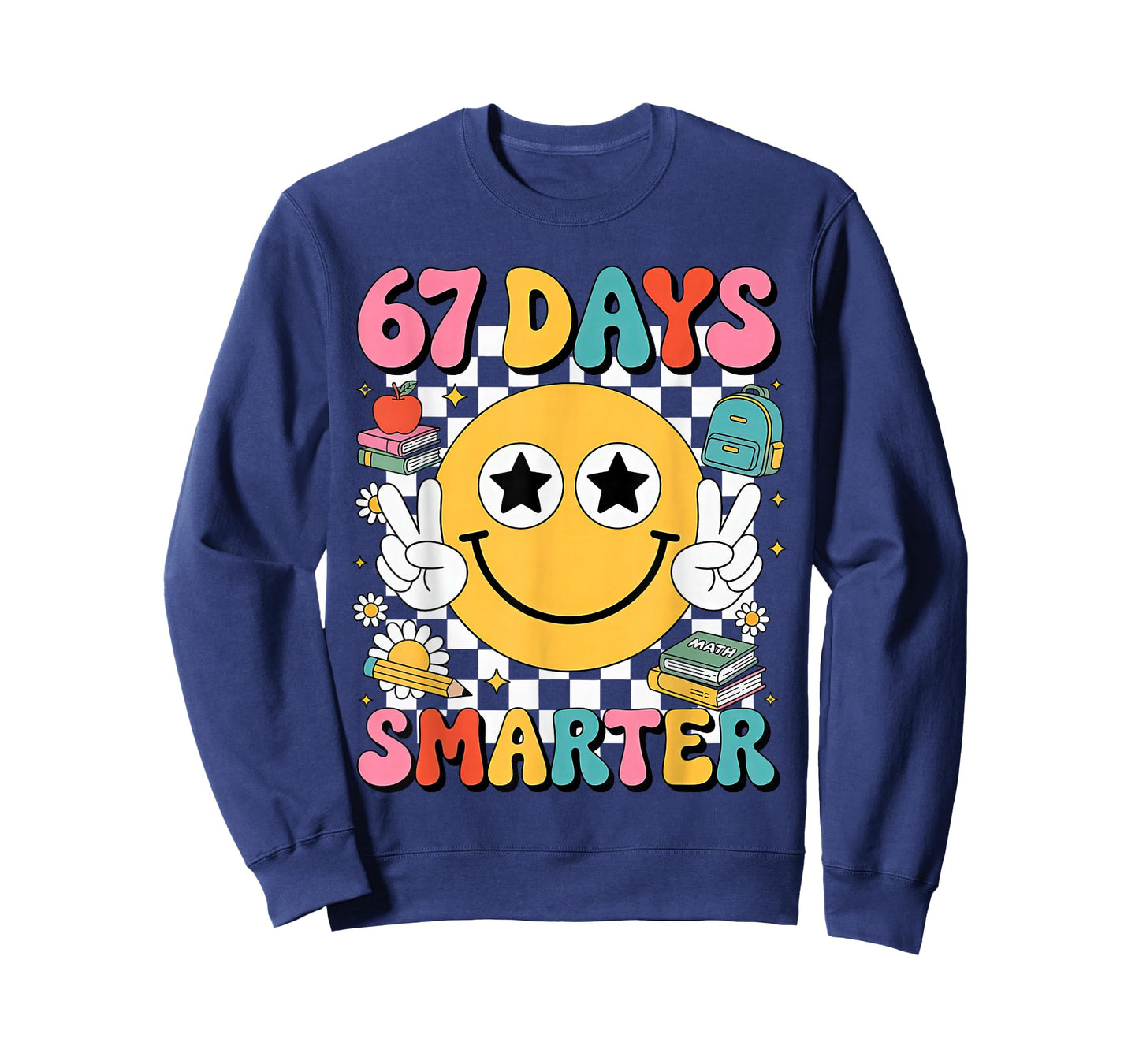 67th Day of School 67 Days Smarter Teacher T-Shirt