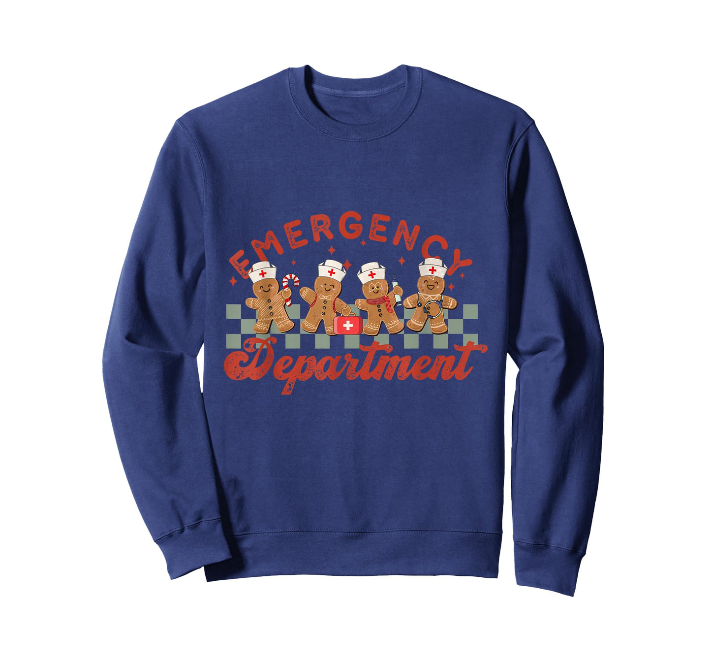Christmas Emergency Department Nurse Er Ed Emergency Room T-Shirt