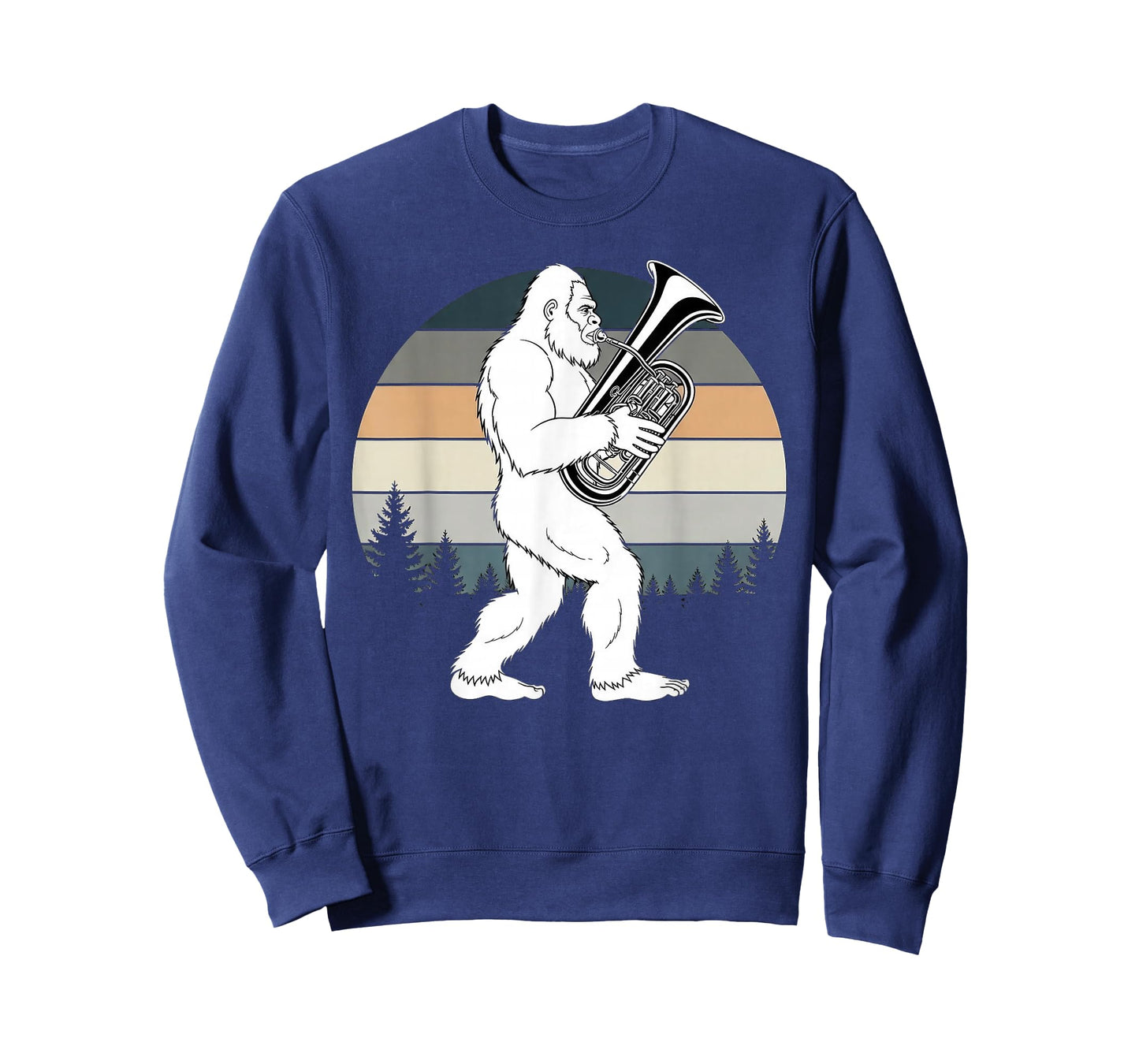 Bigfoot Euphoniumist Marching Band Baritone Euphonium T-Shirt