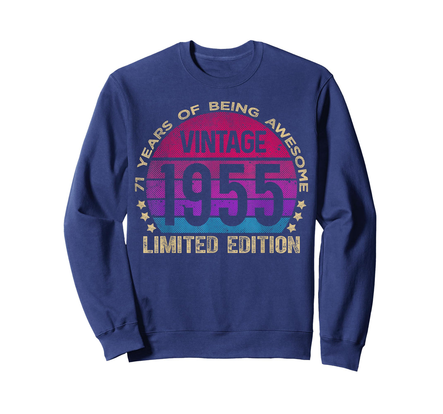 71 Year Old Gifts Vintage 1955 Limited Edition 71st Birthday T-Shirt