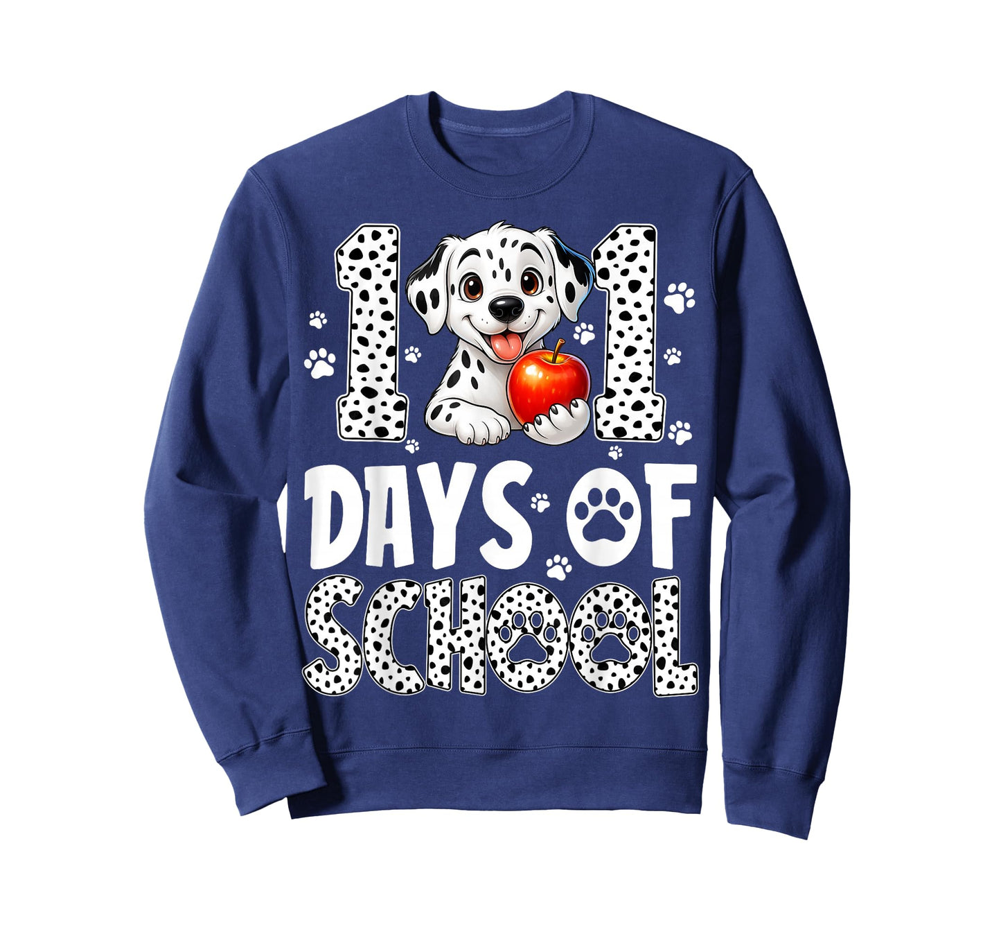 101 Days of School Dog 100th Days Teacher Girl Boy Kid T-Shirt