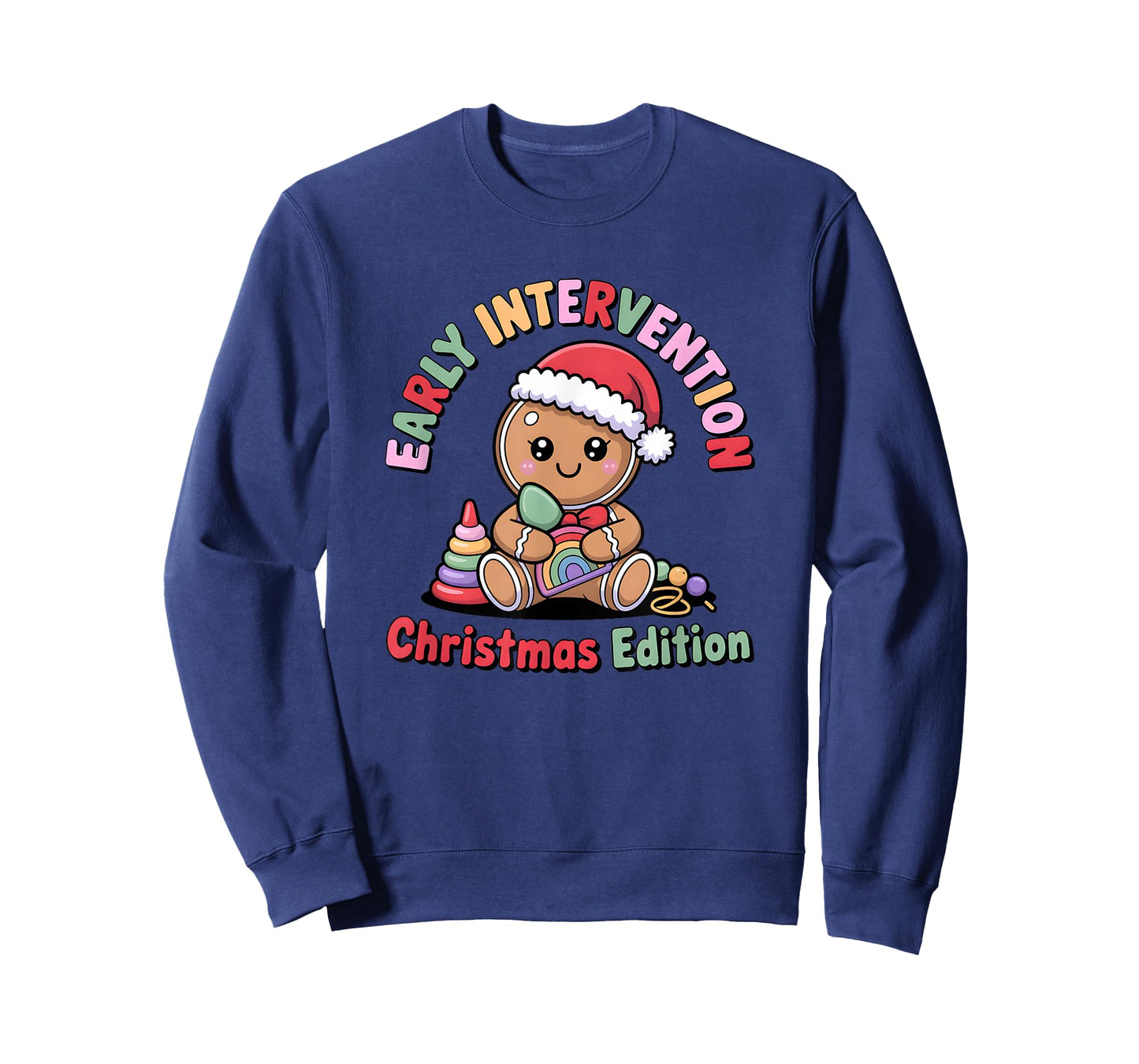 Cute Gingerbread Early Interventionist T-Shirt