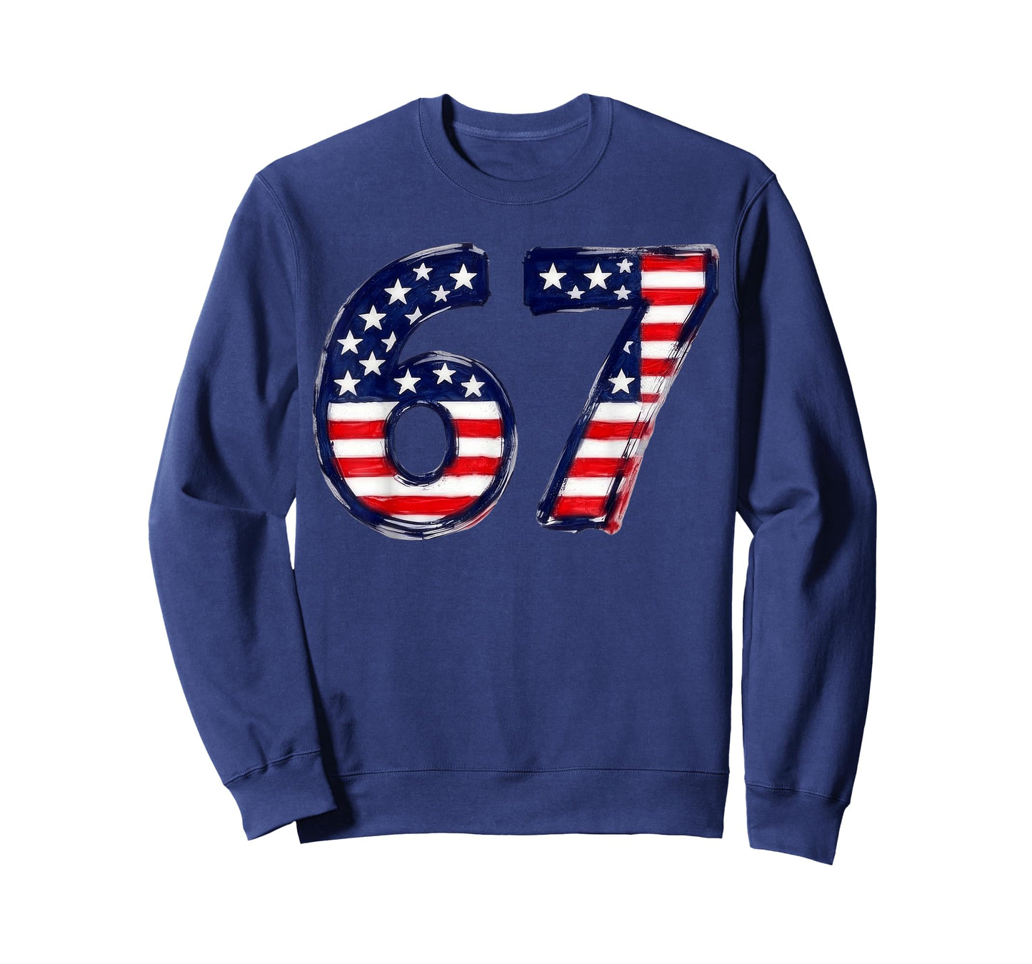 Six Seven 6 7 Number Meme Design T-Shirt