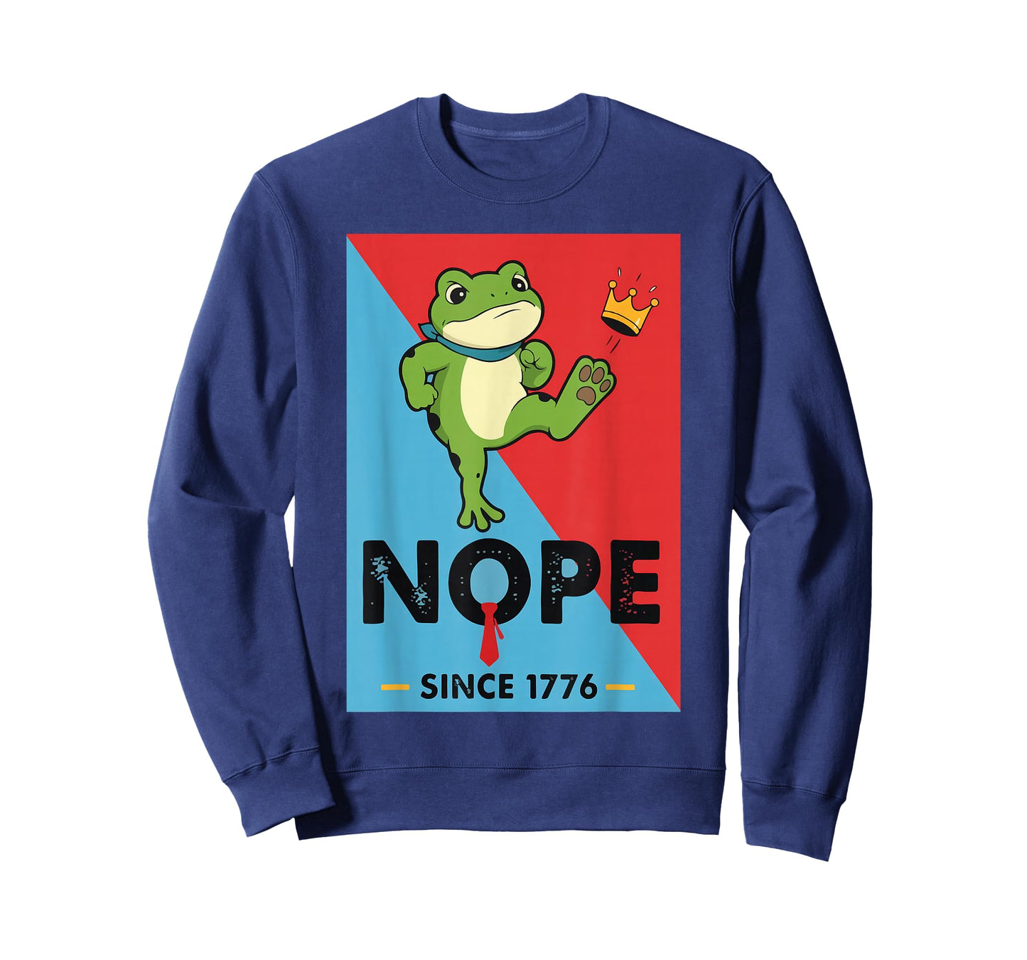 No Kings in America Frog Meme Women Men T-Shirt