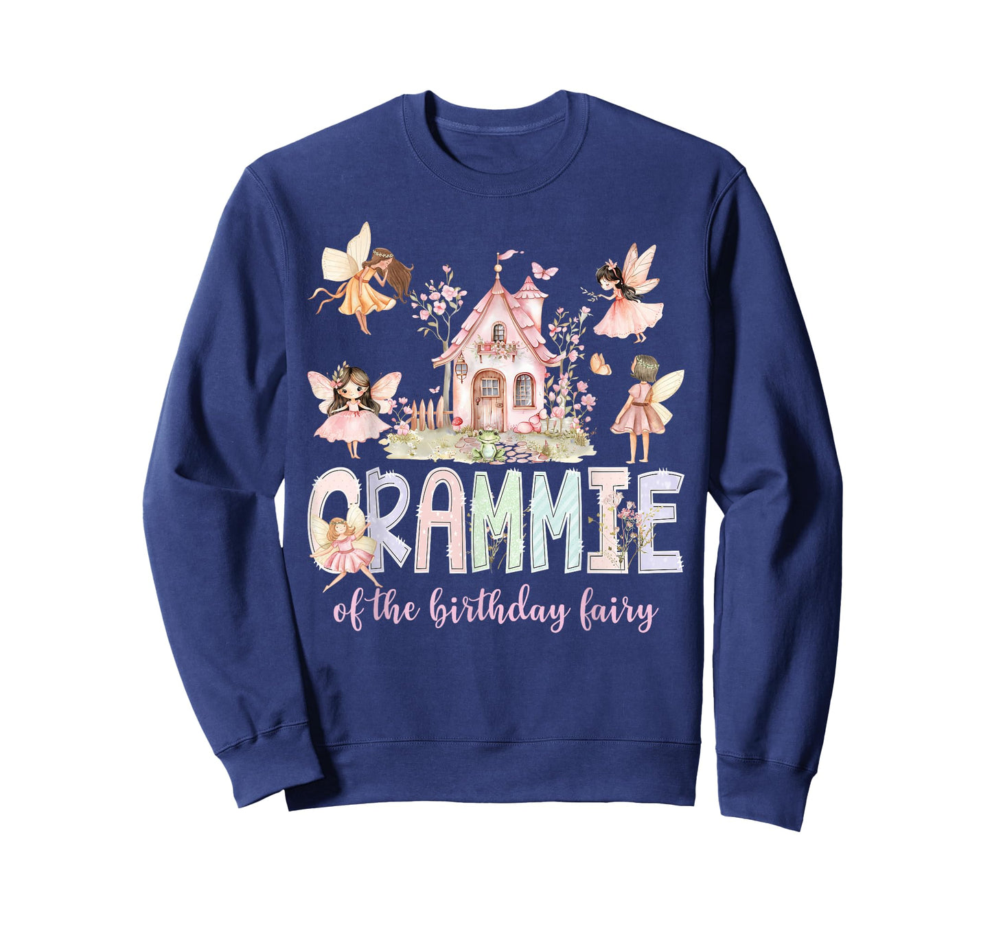 Grammie of The Birthday Fairy Girl Magical Family Matching T-Shirt