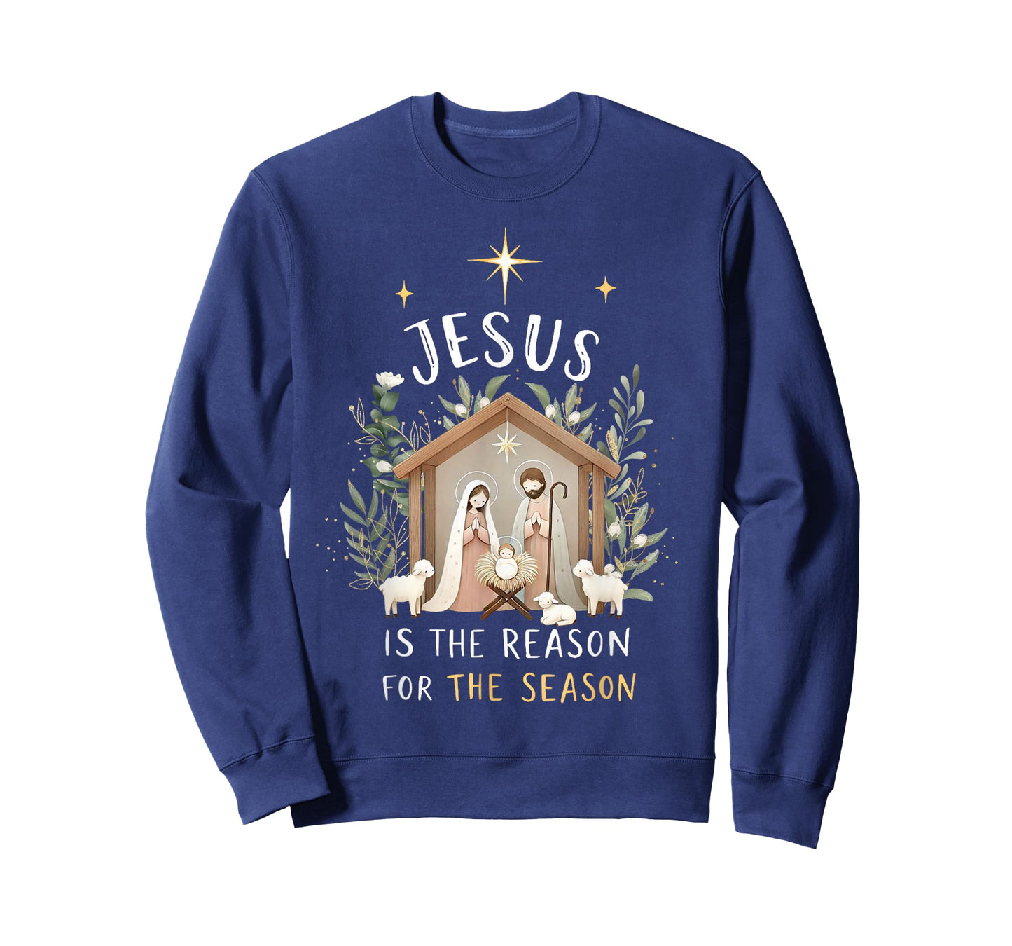 Jesus is The Reason for The Season Christmas Xmas Christian T-Shirt