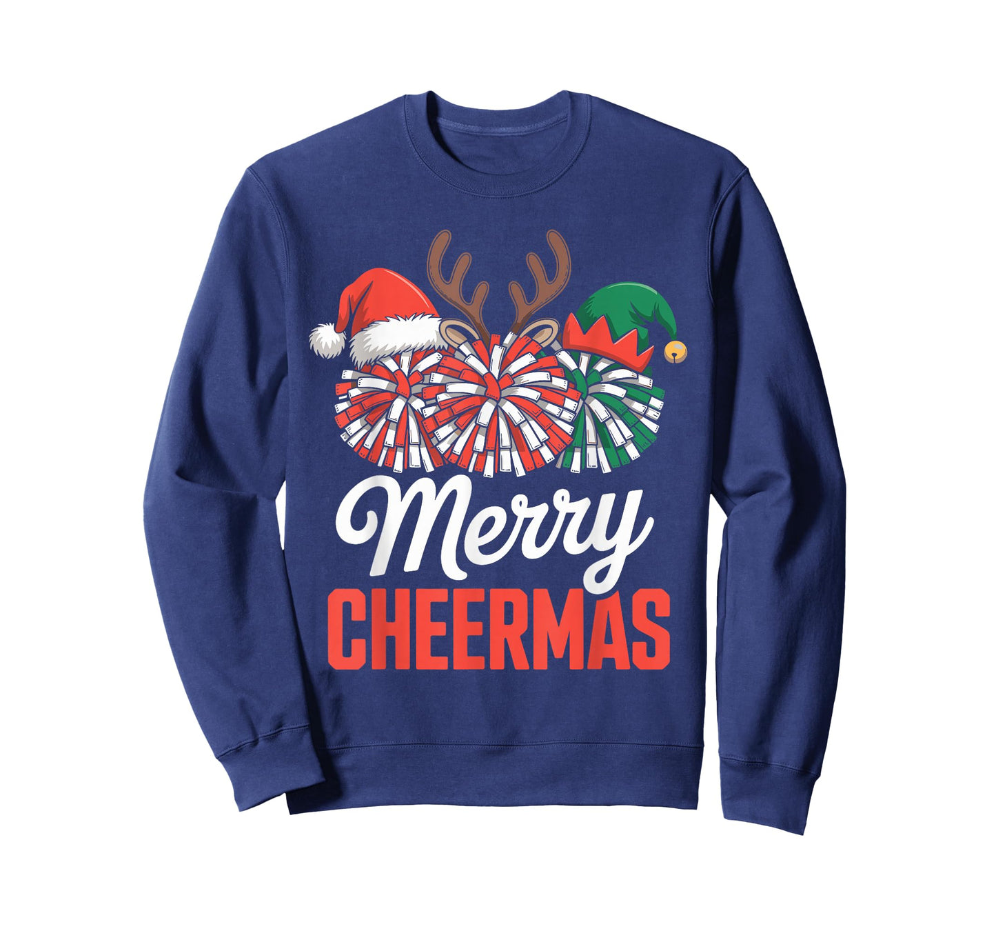 Funny Christmas Cheerleading T-Shirt