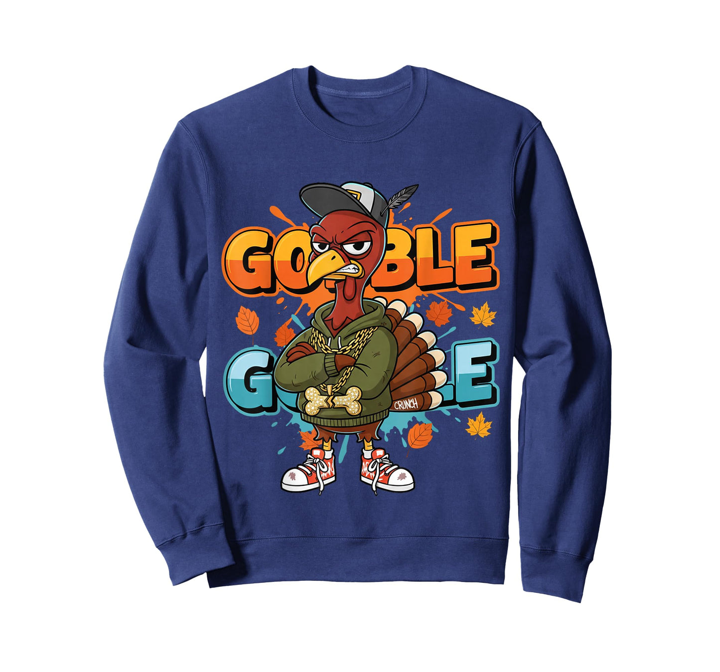 Thanksgiving Shirt for Boys Kids Youth Hip Hop Turkey T-Shirt